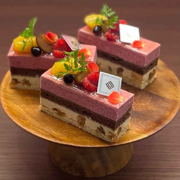 カシスと栗のお菓子(カシスマロン)